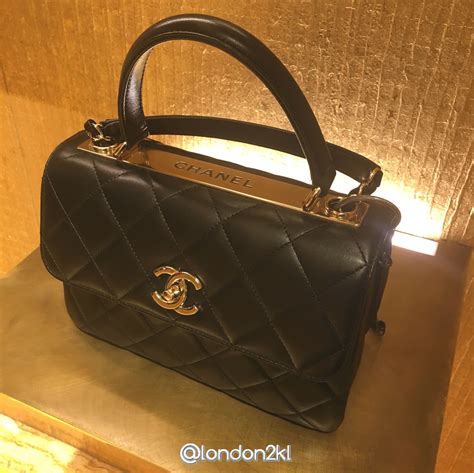 chanel top handle bag black|luxury top handle bags.